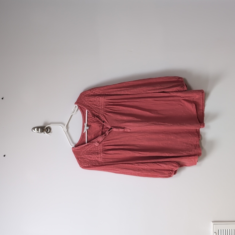 Lucky Brand Dusty Rose Shirt- Size: 3X
